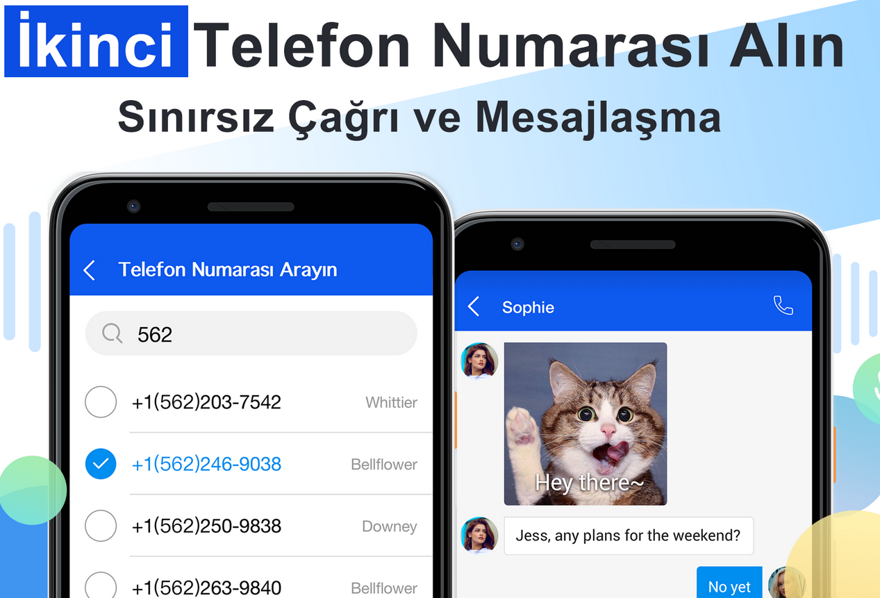 Dingtone APK indir Android Uluslararası Numara indirSon