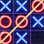 Tic Tac Toe Glow: 2 Player XO Apk indir