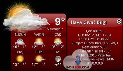 Hava Civa programı