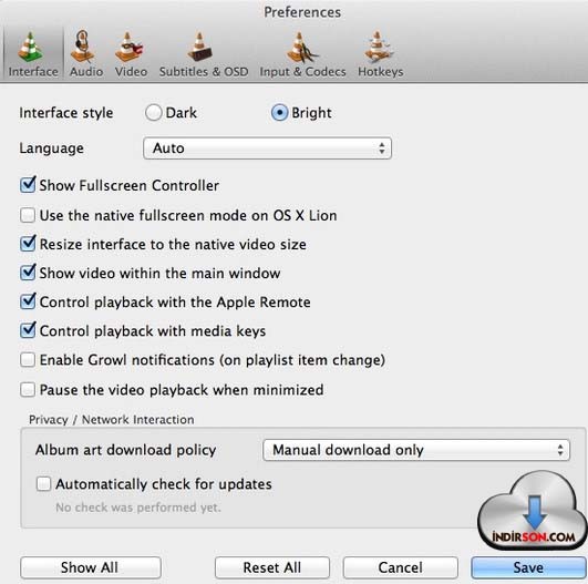 VLC Media Player (Mac) references