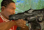 GTA San Andreas Gears of War Weapons