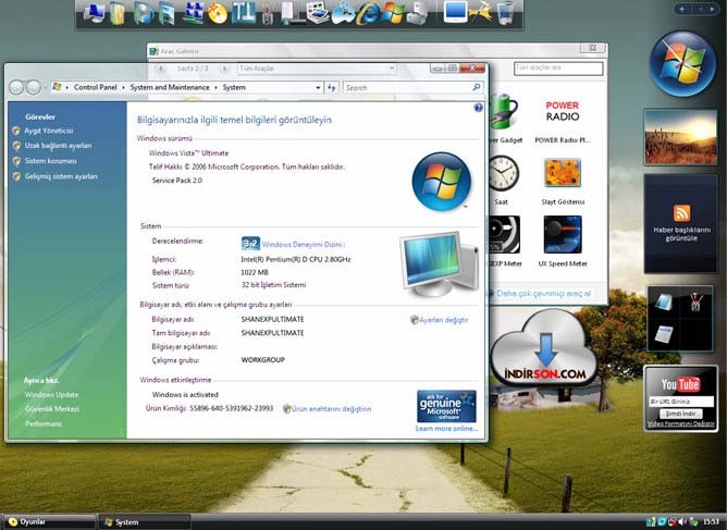 windows vista turkce indir