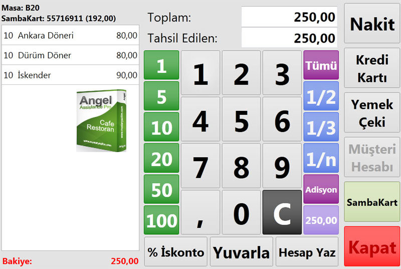 Angel Assistance Cafe Restoran Programı indir