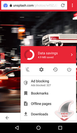 opera mini web tarayıcı